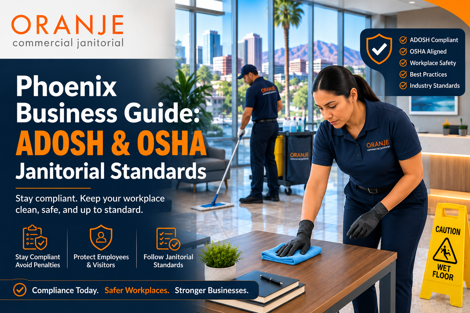 Phoenix Business Guide - ADOSH & OSHA Janitorial Standards for 2026